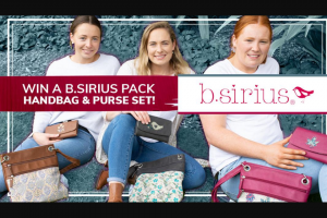 Smooth FM – Win a Bsirius Handbag and Purse Set Valued at $209 (prize valued at $209)
