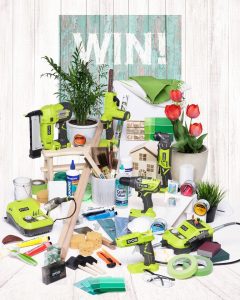 Ryobi – Win a prize pack of tools, batteries, charges and accessories PLUS a $500 Bunnings Warehouse voucher