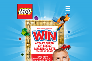 Big W-Lego – Win $500 Worth of Lego Products (prize valued at $5,000)
