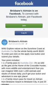 Brisbane Airtrain – Win Mum an Exciting Yarra Valley Weekend Experience