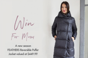 feathersboutique – Win a New Season Feathers Reversible Puffer Jacket Valued at $449.99