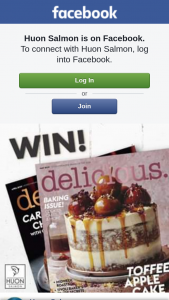 Huon Salmon – Two 12 Month Subscription to Delicious (prize valued at $100)