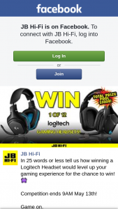 JBHiFi – Win One of 12 Logitech Gaming Headsets
