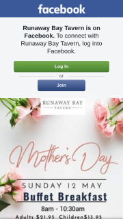 Runaway Bay Tavern – 5 X 1 Adult Mother’s Day Buffet Tickets
