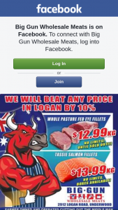 Big Gun Wholesale Meats Underwood – Win $100 Voucher (prize valued at $100)