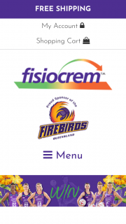Fisiocrem – Win The Chance to Train With The Qld Firebirds (prize valued at $30)