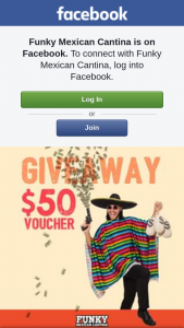 Funky Mexican Cantina – a $50 Voucher to Spend Instore