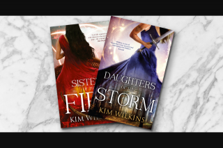Harlequin books – Win The First 2 Books In The Blood & Gold Trilogy By Kim Wilkins (prize valued at $200)