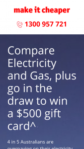 Make it Cheaper – Win a $500 Gift Card (prize valued at $500)