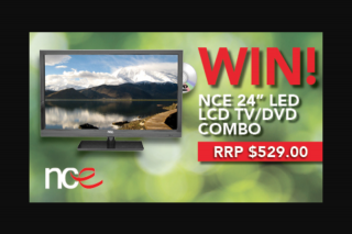 WHATS UP DOWNUNDER & NCE have given us a beautiful 24″ TV to – Win a Nce 24′ Full Hd Tv/DVD Combo (prize valued at $529)