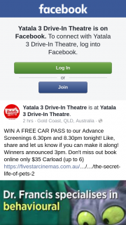 Yatala 3 Drive-In – Win a Free Car Pass to Our Advance Screenings 6.30pm and 8.30pm Tonight