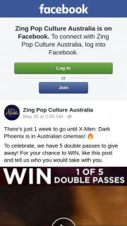 Zing Pop Culture – Win Movie Tickets From The Blurb