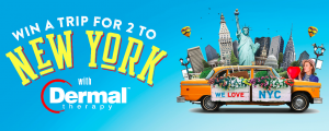 Dermal Therapy – Win 1 trip for 2 to New York