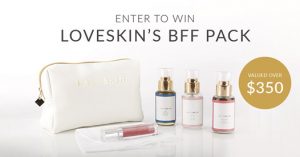 Loveakin – Win a skincare prize pack for you and one for a friend