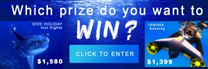 Wildiaries – Win 1 of 2 prizes (Sunfish trip OR Yamaha Seawing – Underwater Scooter)