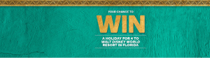 Woolworths – Win 1 of 116 trips for 4 to Walt Disney World Resort in Orlando, Florida