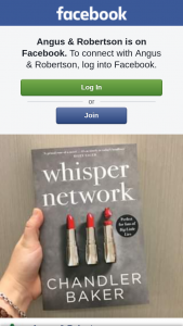 Angus & Robertson – Win a Copy of Whisper Network