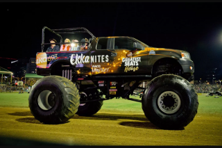 ARN 4KQ – Win 4 Seats In The Back of a Monster Truck That Takes Part In Ekka Nites Entertainment As Well As 4 Tickets to The Ekka and a 4kq Showbag