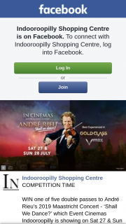 Indooroopilly Shopping Centre – Win One of Five Double Passes to André Rieu’s 2019 Maastricht Concert