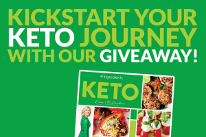 4 ingredients – Win One of Four Prizes In Our Keto Giveaway (prize valued at $225)