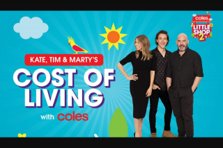 Nova FM Kate Tim & Marty’s Cost of Living with Coles – Win One (1) Prize Each