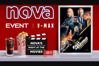 Nova 93.7 – Win a Preview Pass to Nova’s Night at The Movies to See Fast & Furious