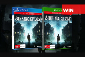 PressStart – Win 1/6 Copies of The Sinking City on PS4/xbox One