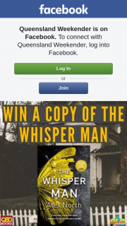 Qld Weekender – Win a Copy of The Whisper Man By Alex North