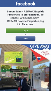Simon Salm Re-Max Bayside properties – Win a $80 Fuel Gift Card With Compliments of Simon Salm