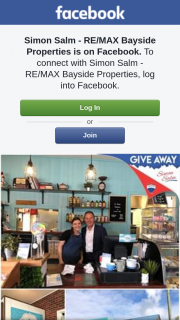 Simon Salm Re-Max Bayside Properties – Win a $60 Gift Voucher to Whisky Business With Compliments of Simon Salm (prize valued at $60)