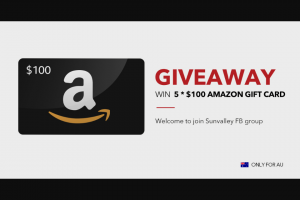 TaoTronics – Win Five $100 Amazon Gift Cards (prize valued at $50)