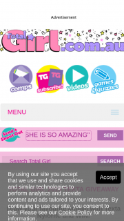 Total Girl – Win The Texta Prize and Use Them for All Your Creative Needs (prize valued at $530)