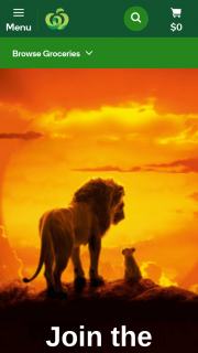 Woolworths Lion King collectables – Win One of 116 Incredible Holidays for Four to Walt Disney World Resort In Orlando (prize valued at $1)