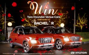 Network Ten – The Bachelor – Win 2 Cars (Hyundai Elite variant 1.6L 2019)