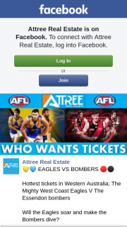 Attree Real Estate – Win 2x Seats to See West Coast Eagles Vs Essendon Bombers on Thursday 5th September 2019.