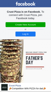 Crust Pizza – Win Pizza for Dad