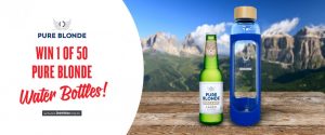 IGA Liquor – Win 1 of 50 Pure Blonde water bottles