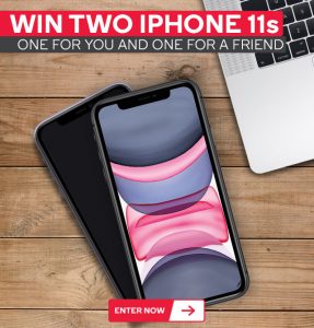 Kogan – Win 2 iPhone 11’s for you and a friend