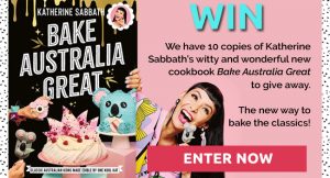 SBS Food – Win 1 of 10 copies of Katherine Sabbath’s Bake Australia Great