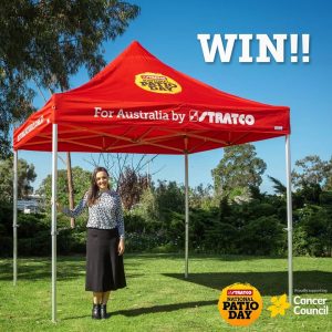 Stratco Trade – Win a pop up patio valued at $700