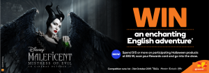 Woolworths Rewards – Disney’s Maleficent: Mistress of Evil – Win a grand prize of a family trip to the UK OR 1 of 2 minor prizes