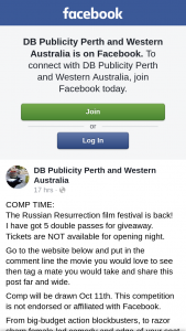 DB Publicity Perth and Western Australia – Win Thepromotionthey Will Makethemselves