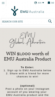 Emu Australia – Win $1000 Worth Of