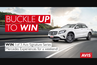 Flight Centre Business Travel – Win 1 of 3 Avis Signature Series Mercedes Experiences for a Weekend