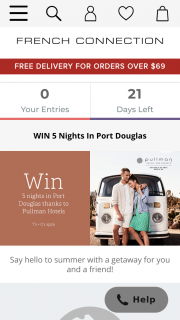 French Connection – Win The Ultimate (prize valued at $4,067)