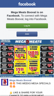 Mega Meats Booval – Win a $100 Meat Voucher