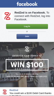RedZed Australia – Win a $100 Debit Card Thanks to Redzed Australia (prize valued at $100)