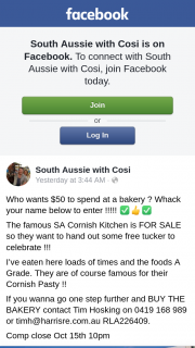 South Aussie With Cosi – Win One of Three Hustlers Double Passes (prize valued at $50)