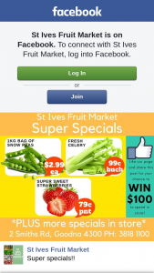 StIves Fruit Market – Win Our Weekly $100 Spend In Store Prize
