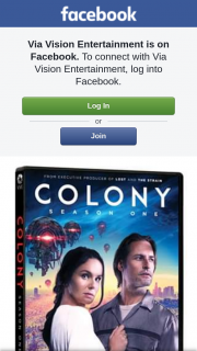 Via Vision Entertainment – Win a Copy of Colony Season 1 on DVD